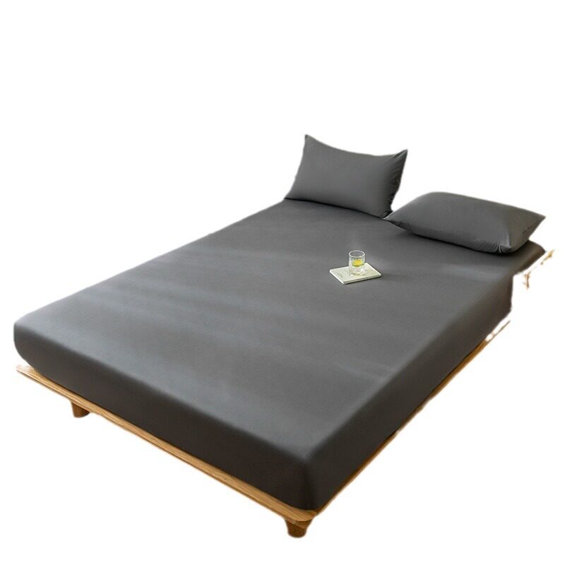 2024年新品跨境纯色TPU防水床笠A类床笠可机水洗席梦思床垫保护罩