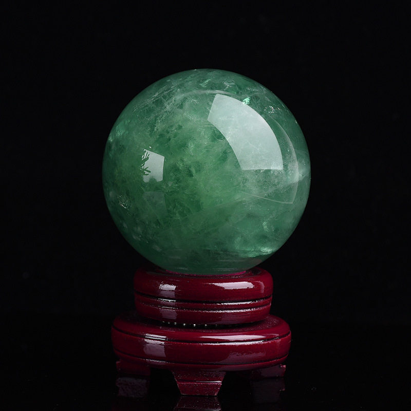 Earth's Treasure — Natural Fluorite Sphere
