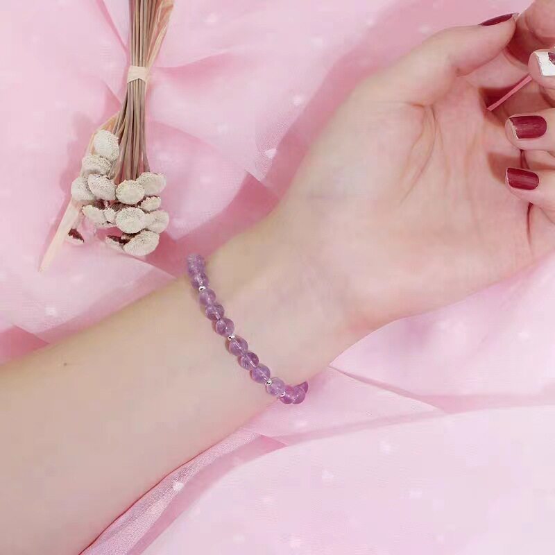 Twilight Amethyst — Raw Crystal Bracelet