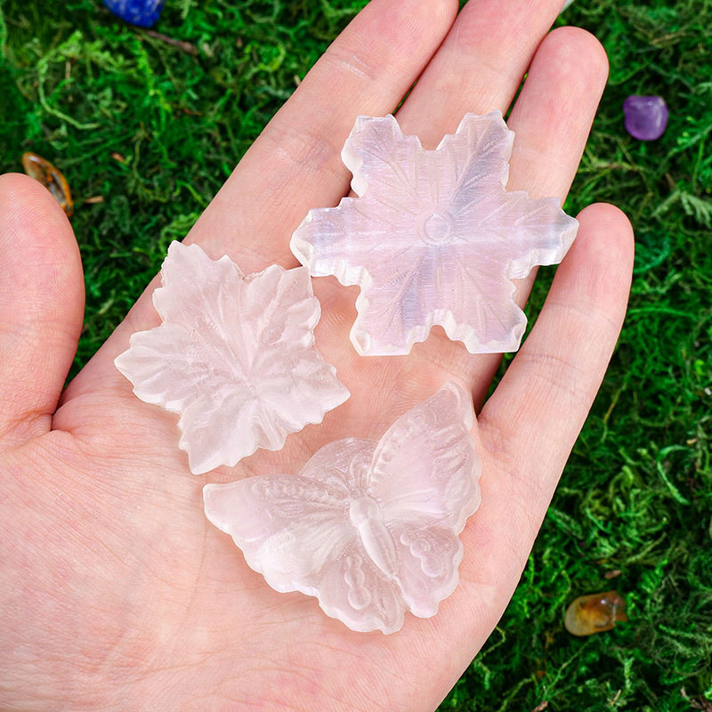 Nature's Art — Raw Selenite Raw Cluster