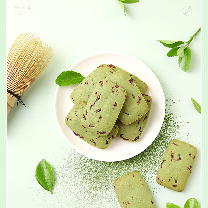 百草味蔓越莓曲奇 饼干100g箱规40包休闲糕点办公室小零食曲奇饼