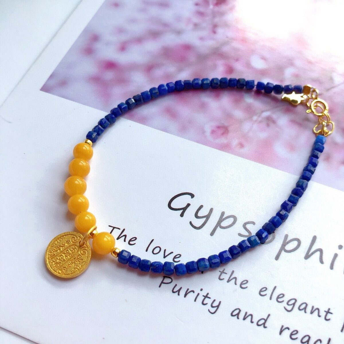 Gems of Light — Premium Lapis Lazuli Bracelet