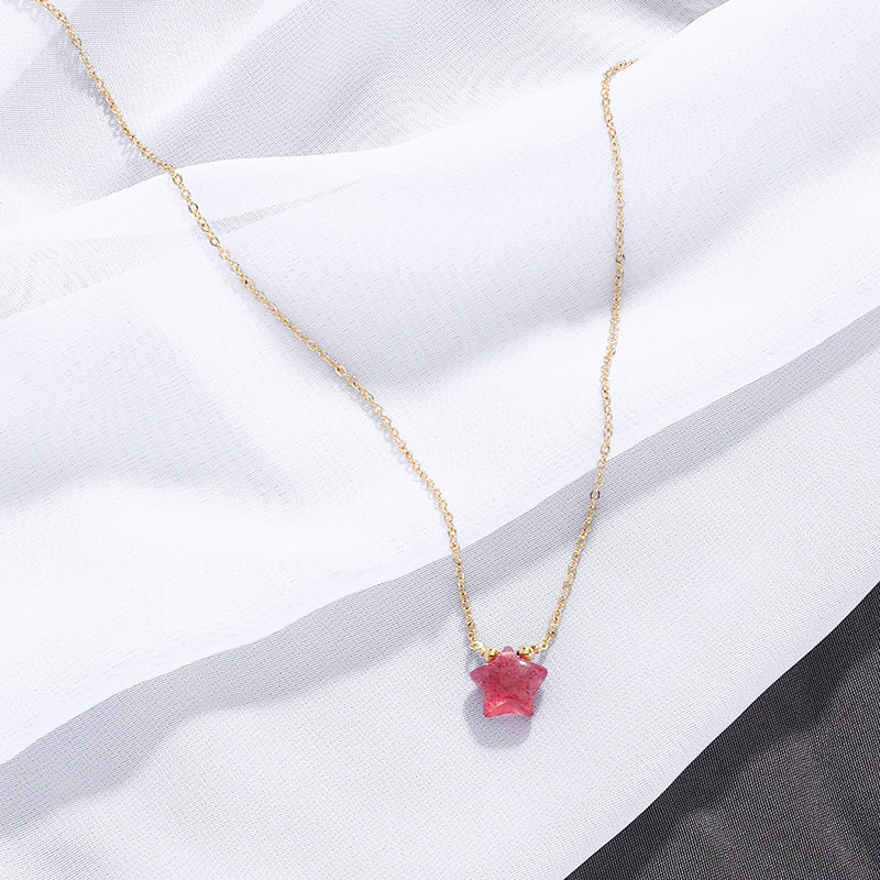 Strawberry Quartz Necklace