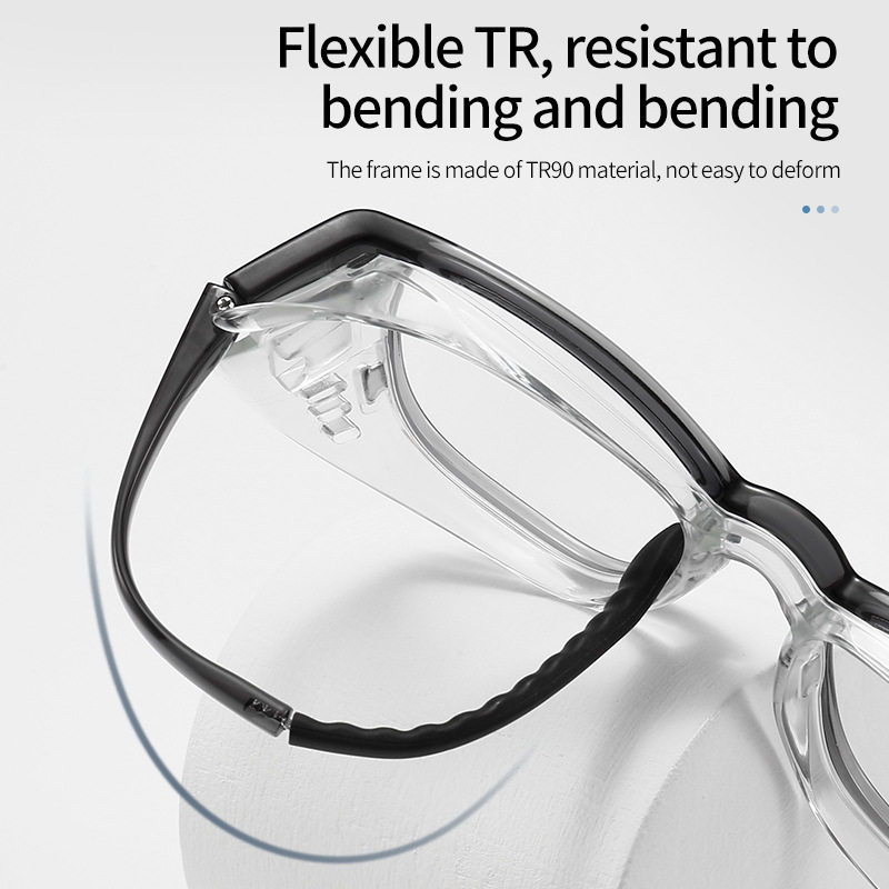 亚马逊爆款防花粉眼镜润目保湿镜湿房镜日系防雾防蓝光眼镜护目镜