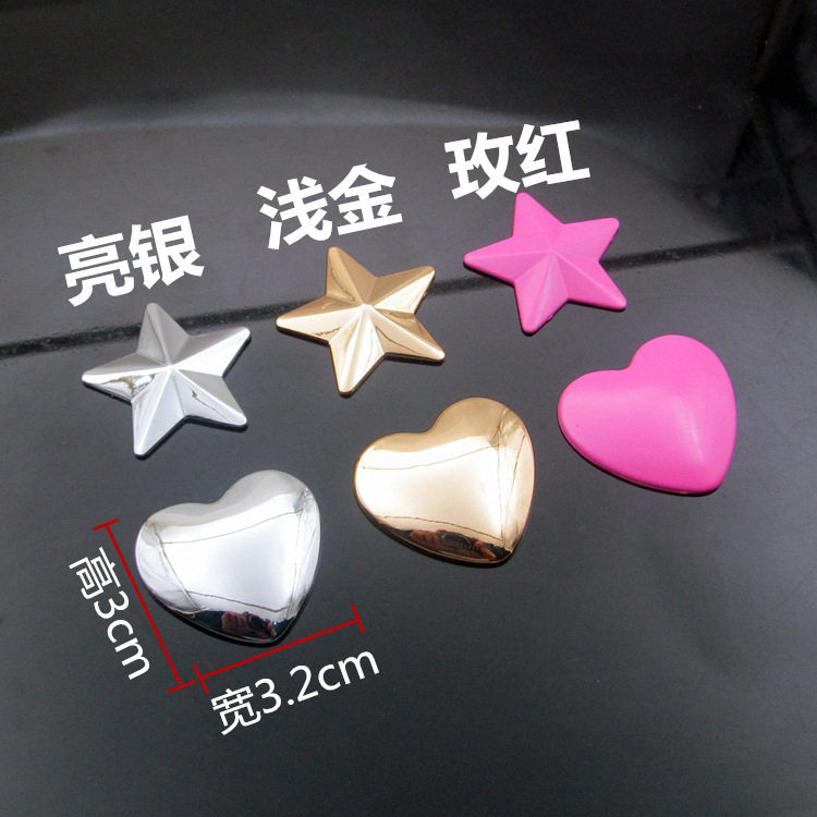 适用汽车3D字母车贴英文字母车标DIY字母数字金属车身贴字标  黑