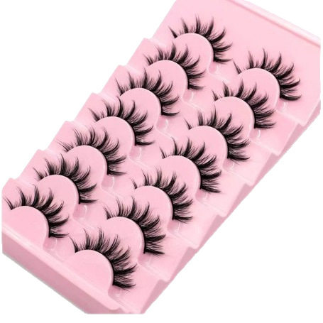 009假睫毛外贸跨境睫毛7对装