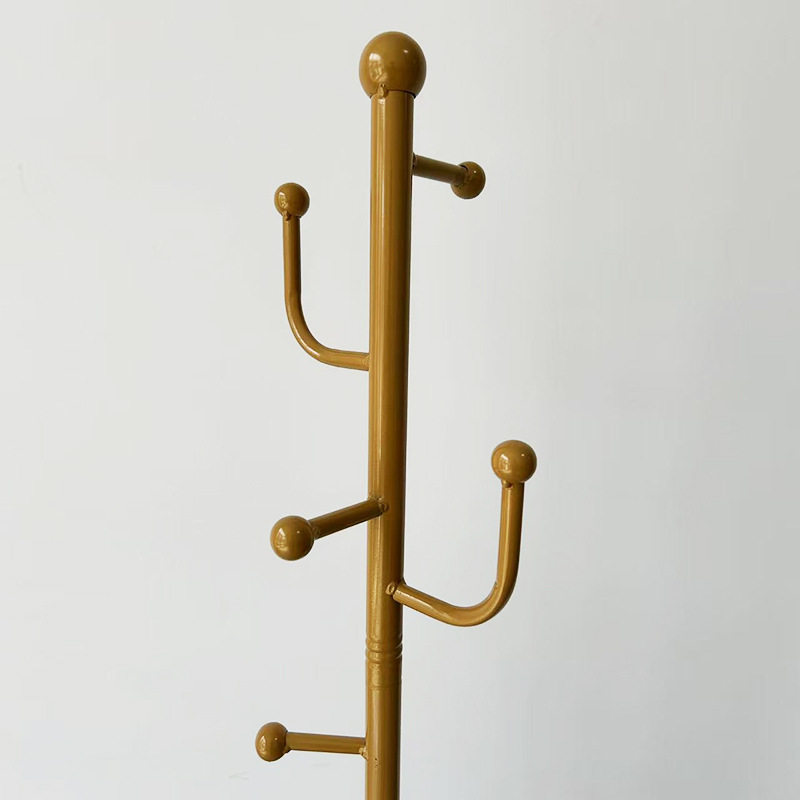 玄关衣帽架家用落地衣架卧室床边置物架挂包架挂衣架子移动脏衣篓