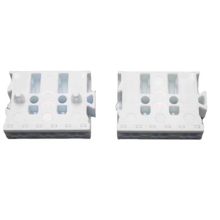 现货BELEKS拼接超薄接线端子三进六出按压端子无螺纹快速接线端子