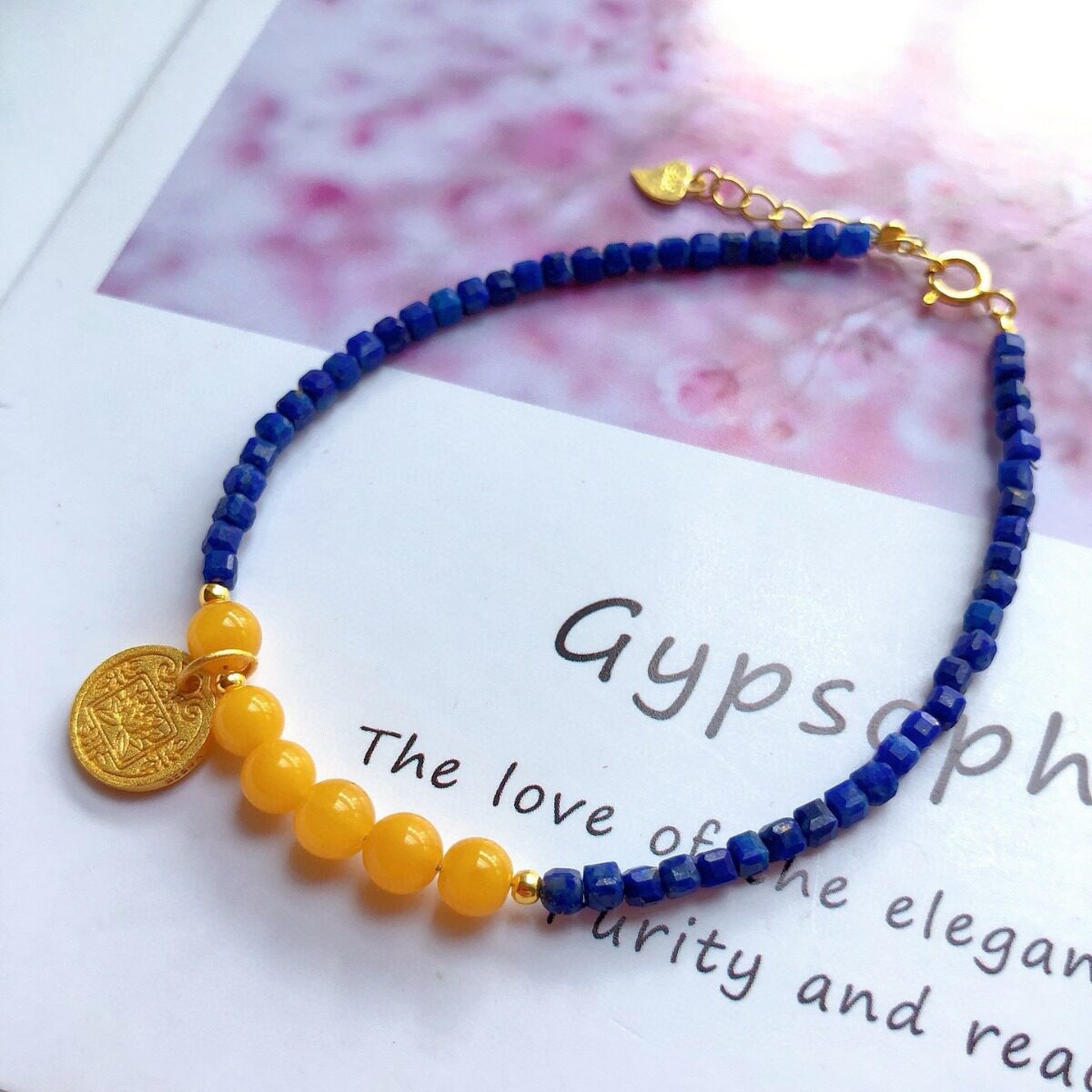 Gems of Light — Premium Lapis Lazuli Bracelet