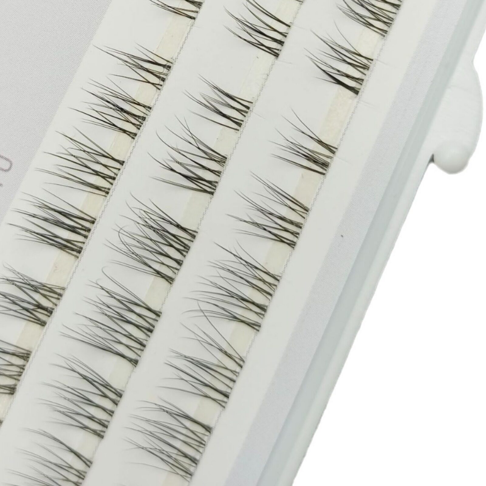 自然分段自嫁接假睫毛 隐形透明梗新手易上手