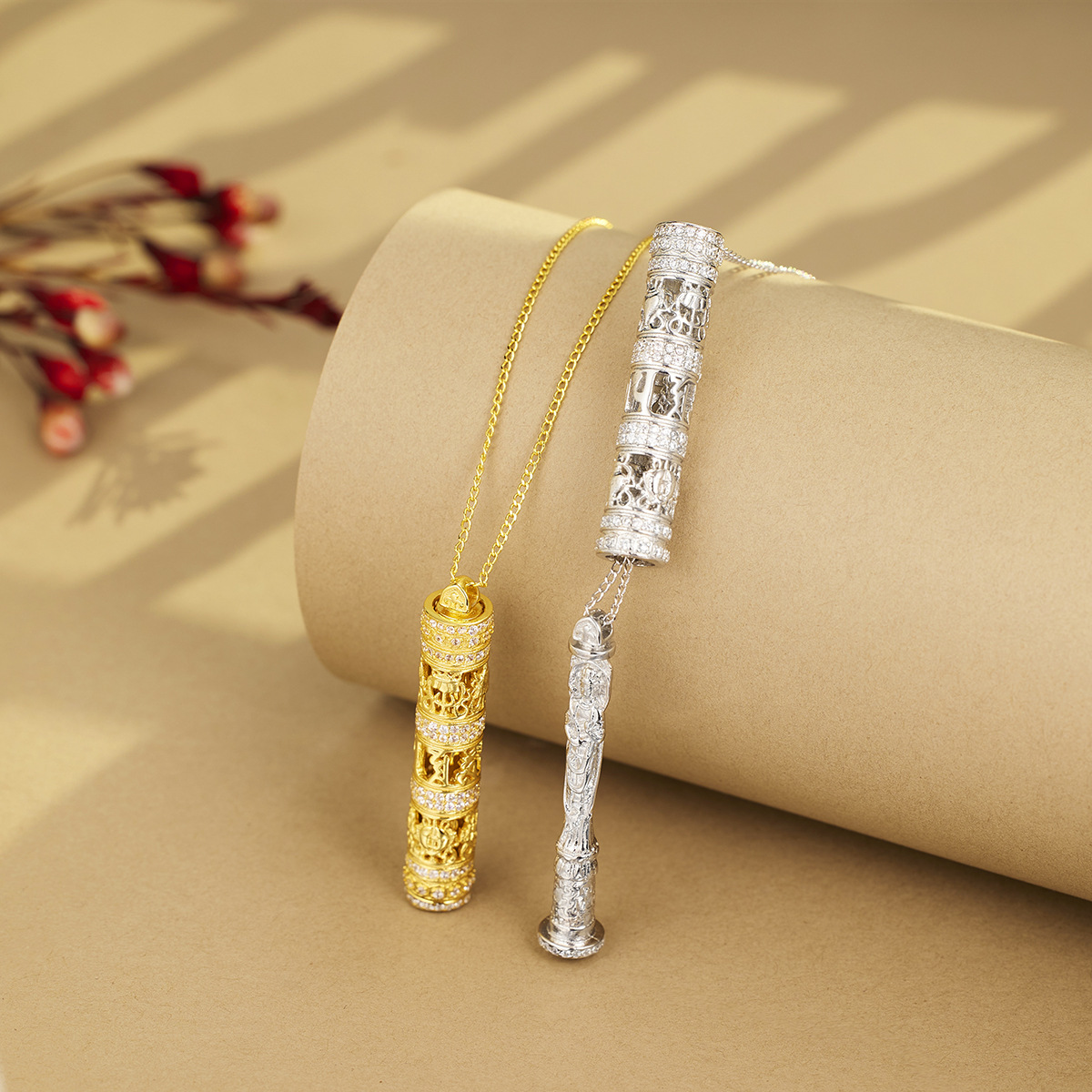 Six-syllable mantra necklace, wealth energy, attracting fortune and luck.