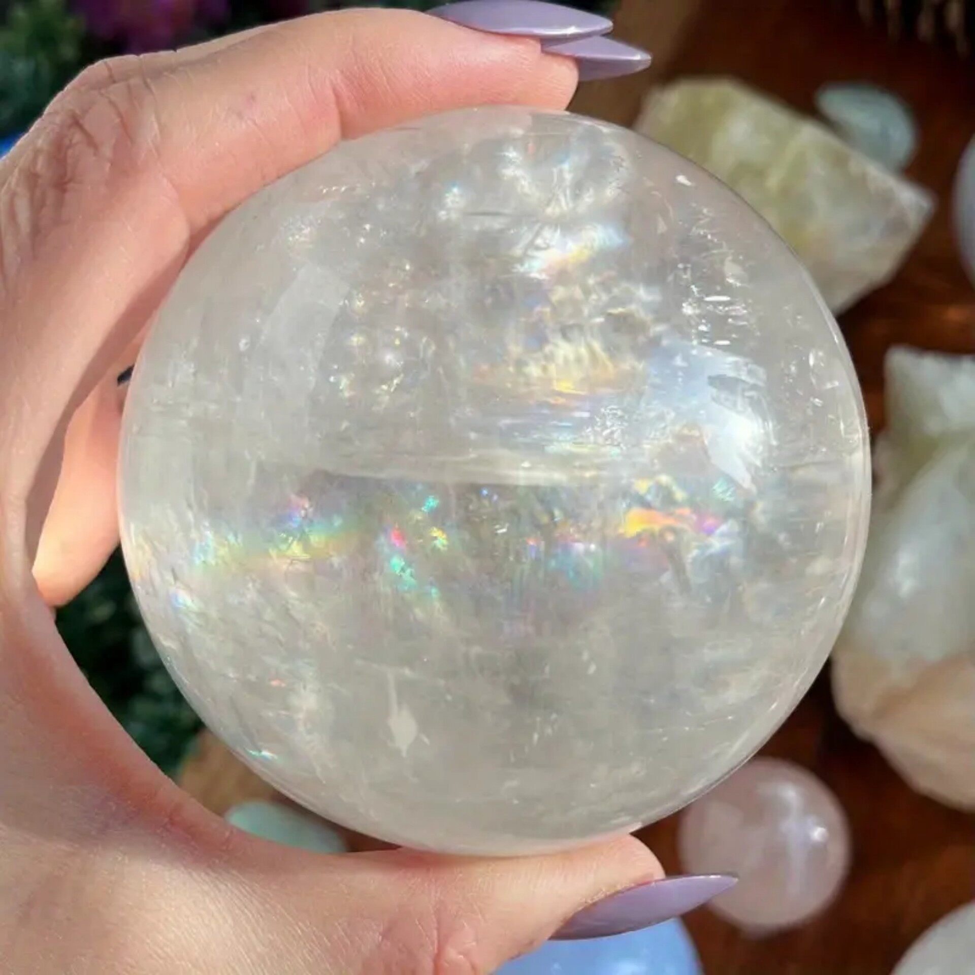 Verdant Vine Tower — Natural Prehnite Four-Sided Crystal Point