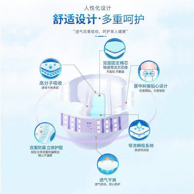 Dr. Kangyi Adult Diapers, disposable diapers for the elderly, free shipping for senior adult diapers
