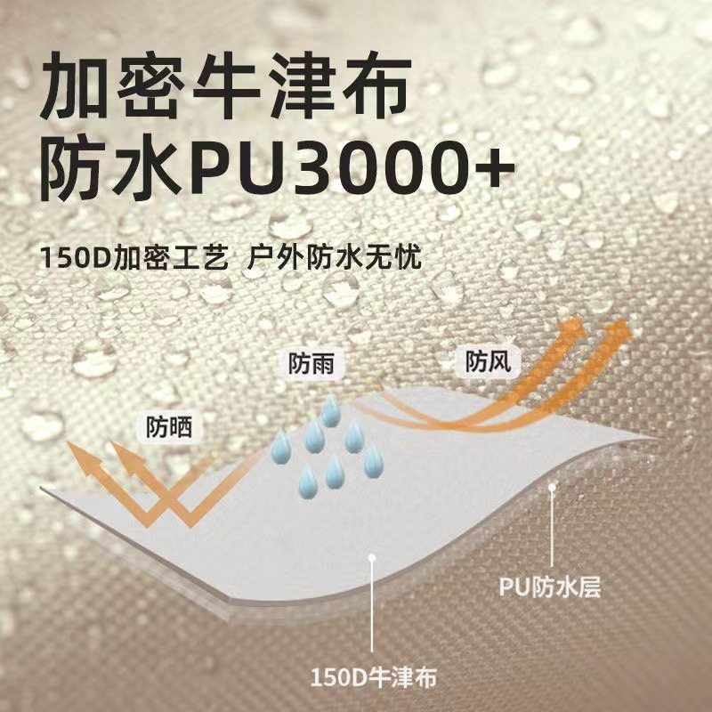 户外天幕超轻帐篷露营野餐防晒雨凉棚野营炊布六角遮阳棚用品装备