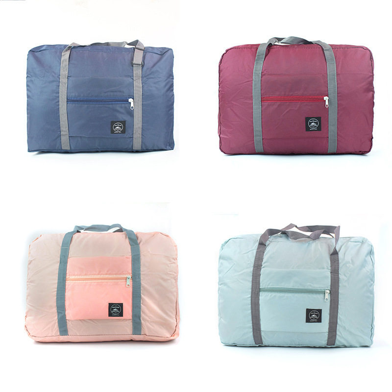 差旅登机包多功能折叠旅行袋单肩手提行李包可套拉杆箱大收纳袋