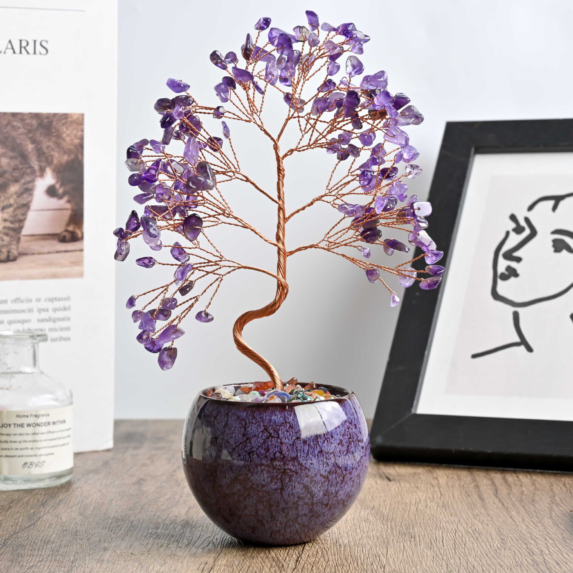 Genesis Egg — Natural Crystal Egg Palm Stone