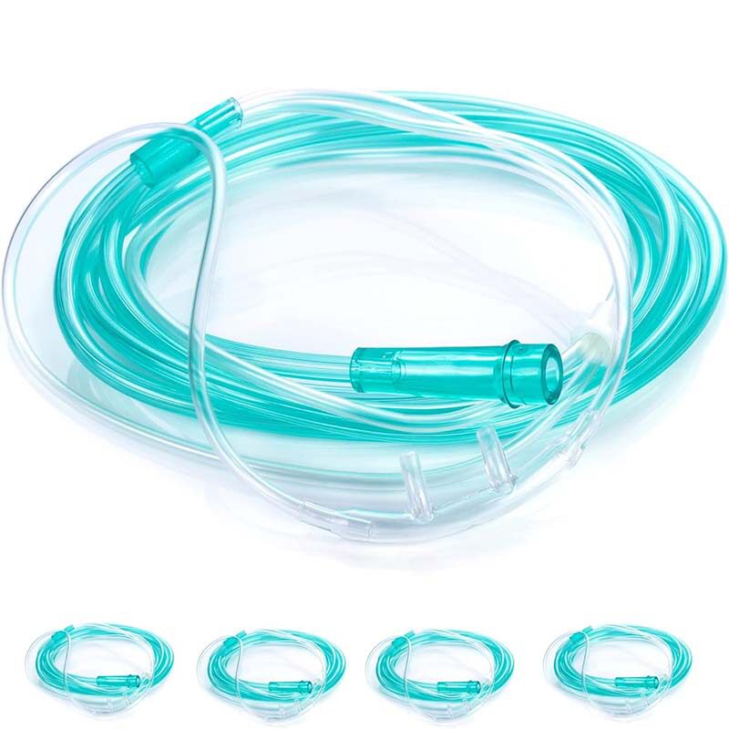 跨境鼻氧管2..13m  7feet一次性鼻氧管输氧管 医用鼻氧管氧气导管