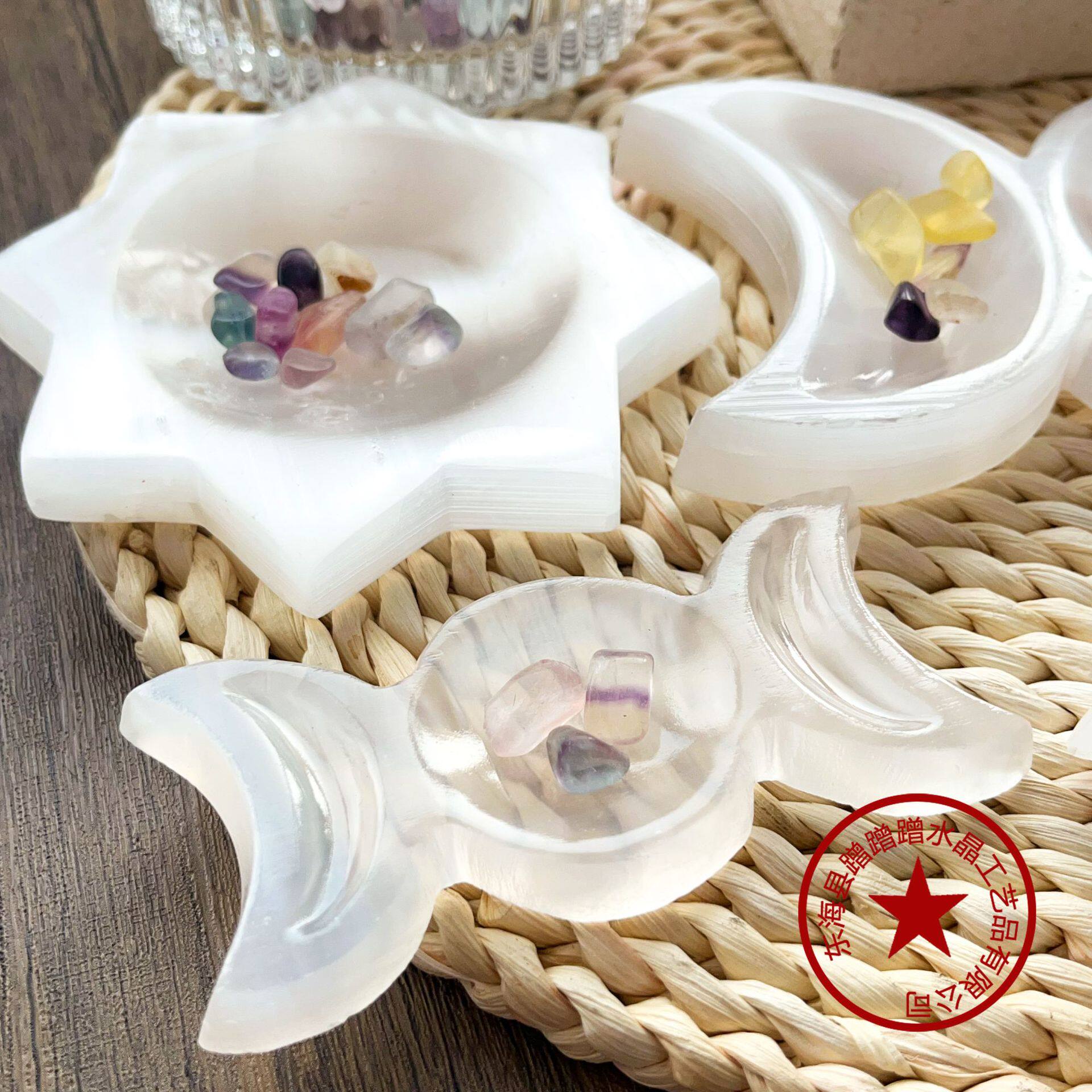 Crystal Pebble Spirits — Mini Natural Crystal Specimen Set