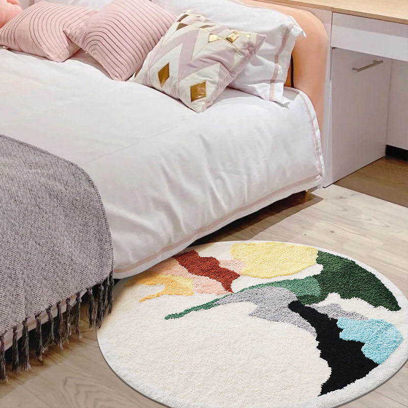 源头工厂卡通防滑地垫入户门耐脏门垫门口毯浴室家用地毯植绒脚垫