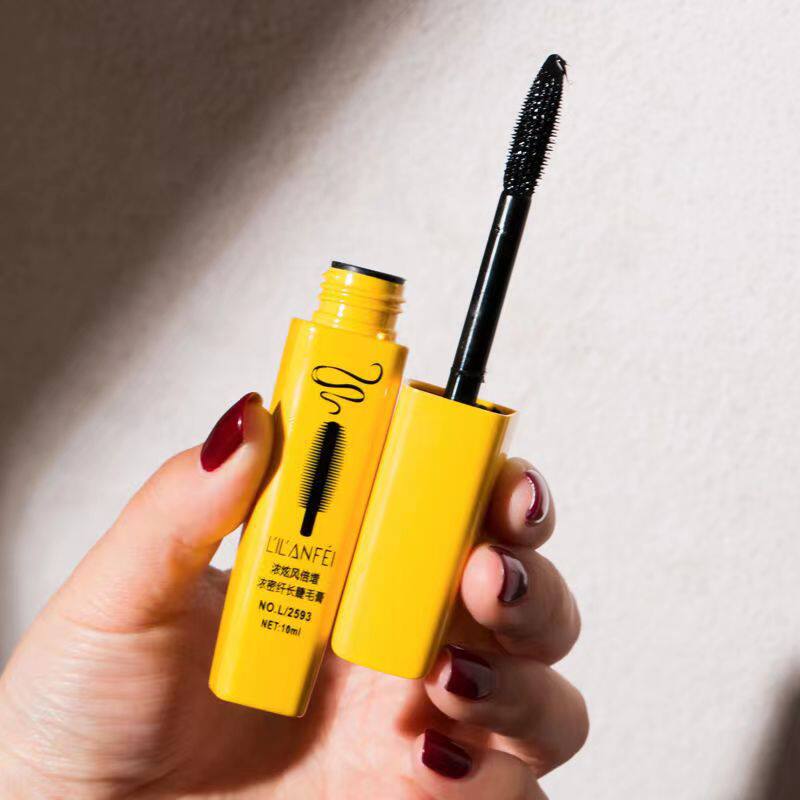 丽兰妃睫毛膏防水防汗卷翘不晕染极细女持久浓密纤长睫毛打底膏