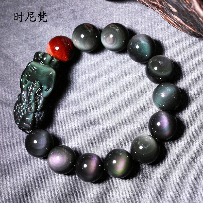 Rainbow Obsidian Bracelet