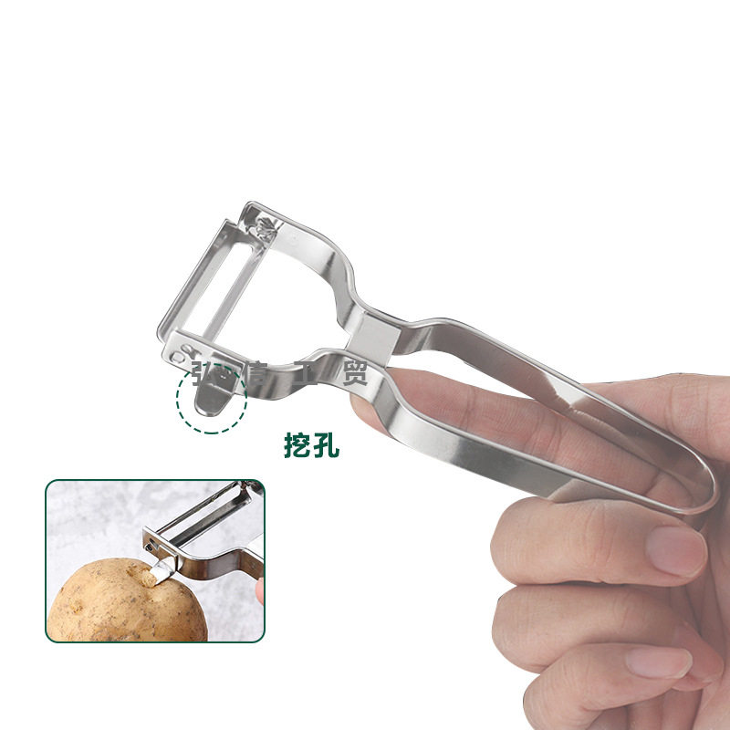 厂家亚马逊不锈钢水果刨果蔬刨厨房家用刨多功能瓜果刨厨房小工具