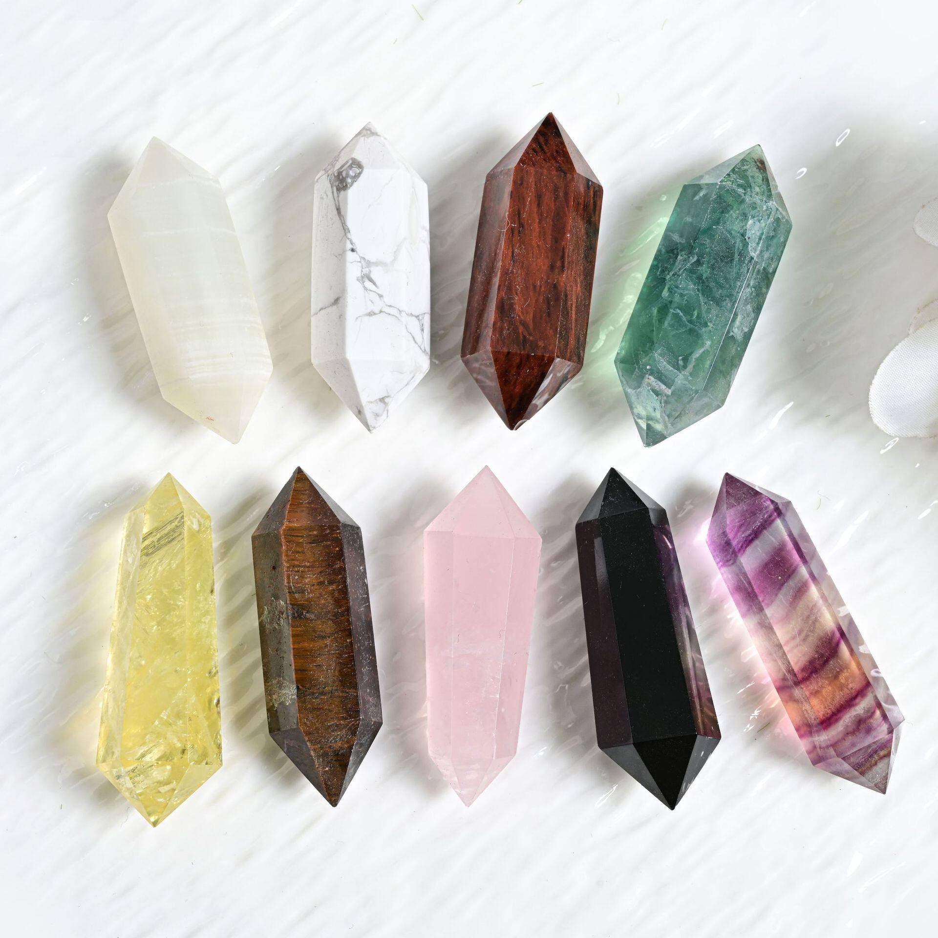 Golden Sun Crystal — Natural Yellow Calcite Specimen