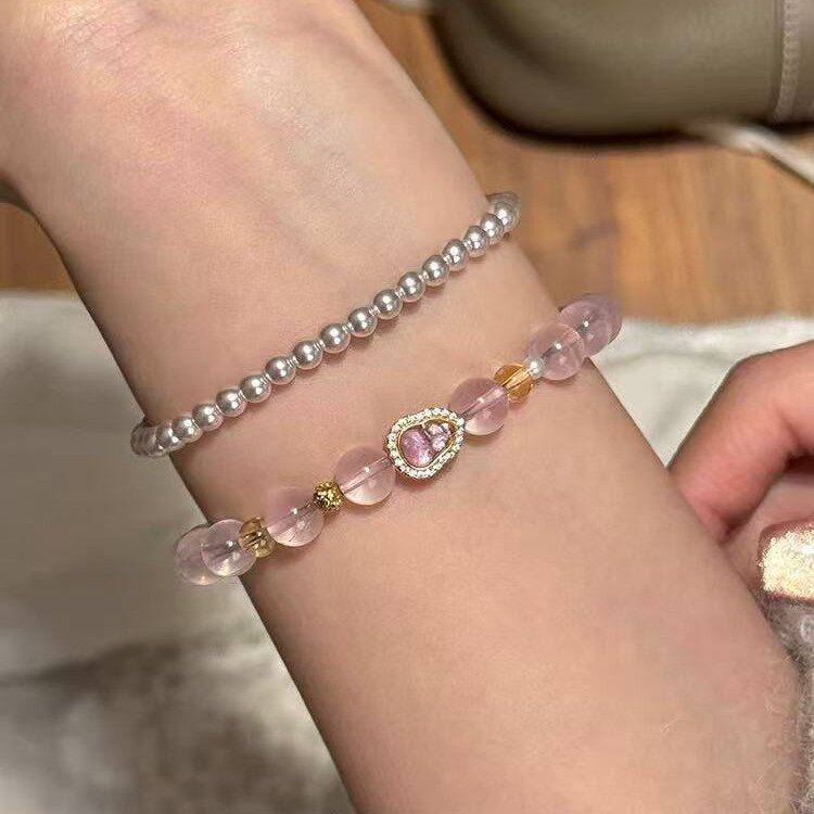 Luxury Rose Quartz Bracelet