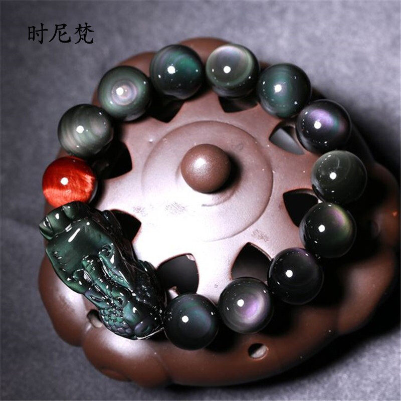 Rainbow Obsidian Bracelet