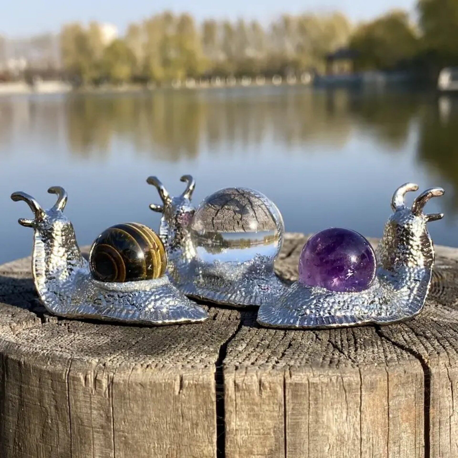 Spirit Beads — Natural Crystal & Agate Energy Bracelet