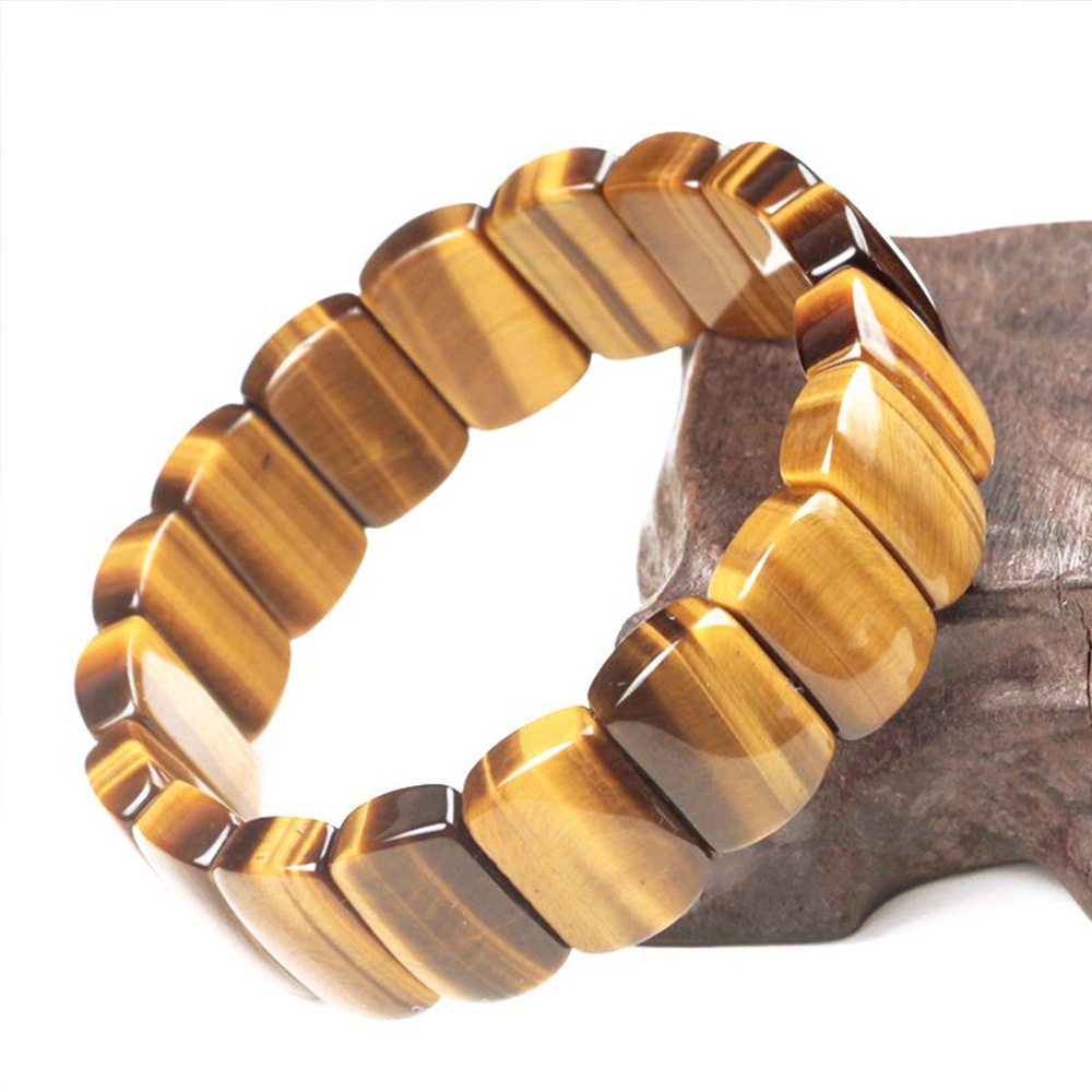 Single-Strand Tiger's Eye Bracelet