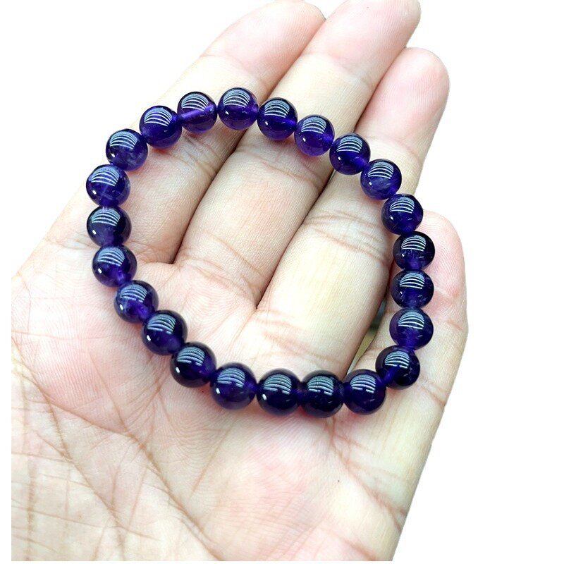 Serenity Stone — Natural Amethyst Bracelet