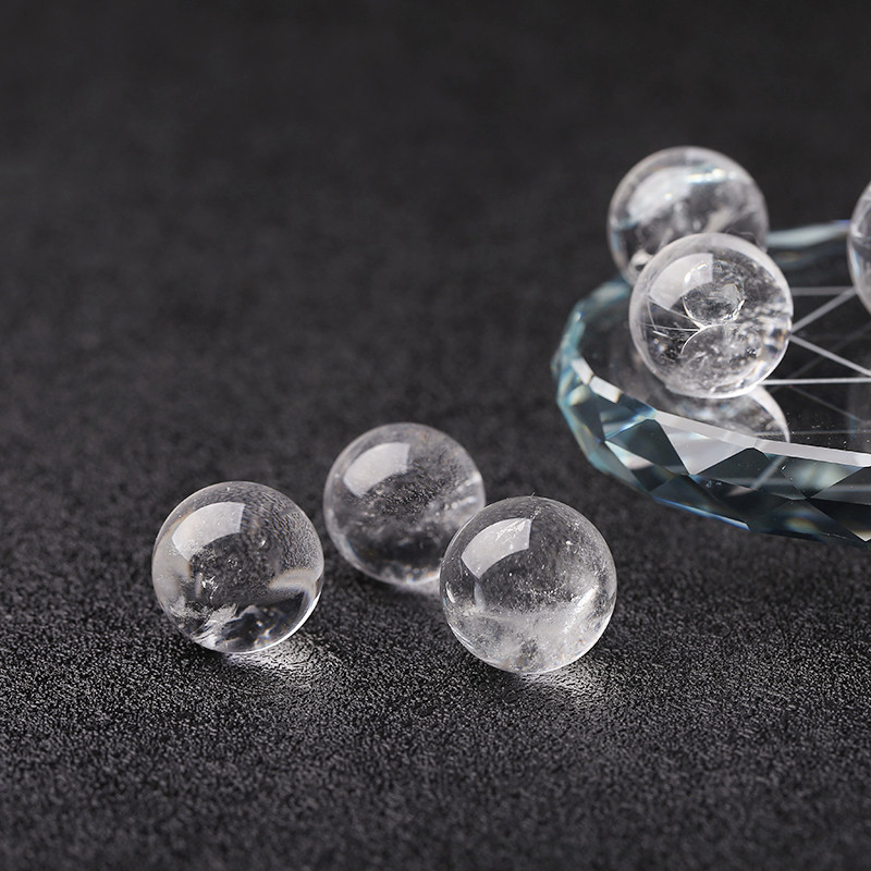 Natural Clear Crystal Quartz Seven-Star Array Disk Ornament | Energy Purification | Feng Shui Wealth Attraction | Home Decor