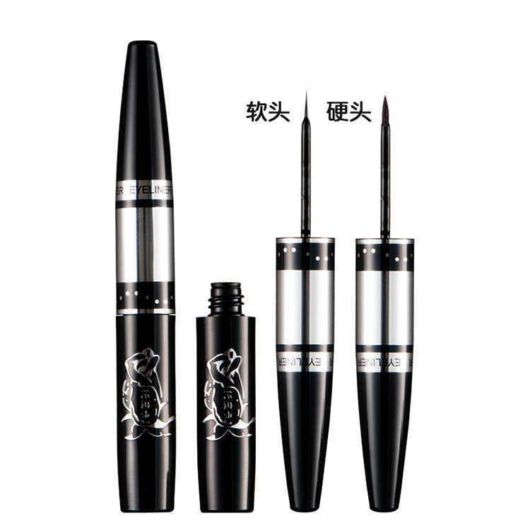 托皮卡眼线笔随心眼线液成型不易晕染批发跨境国货彩妆流金质感