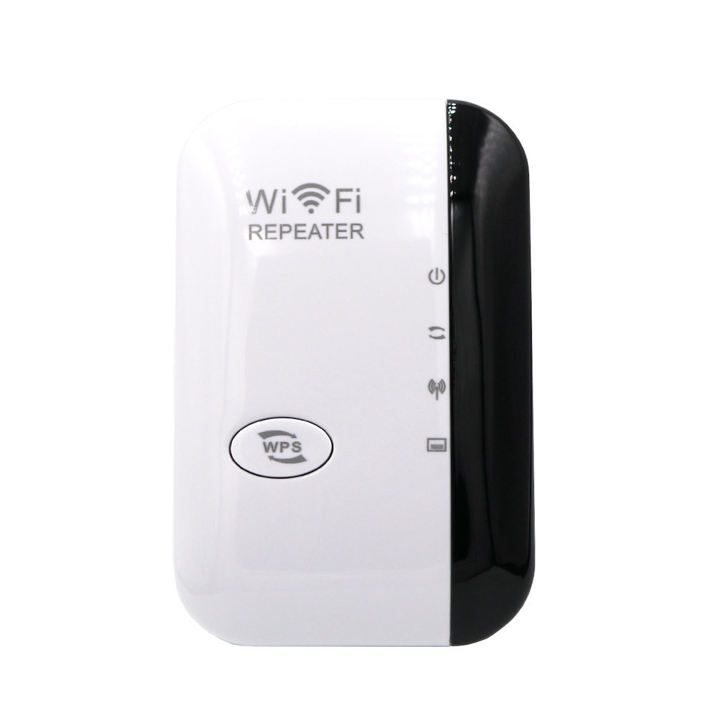 馒头单网口无线中继器 300M Wifi Repeater 无线网络信号放大器