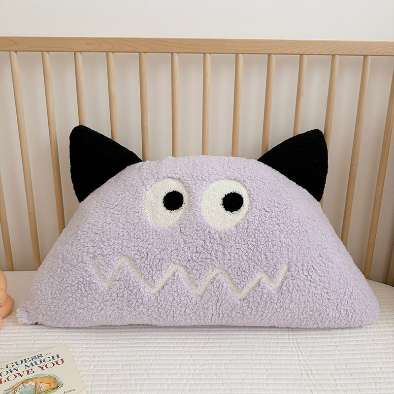 半圆萌宠床头软包大靠背可爱床头靠垫床缝填充女生新靠枕家用腰枕