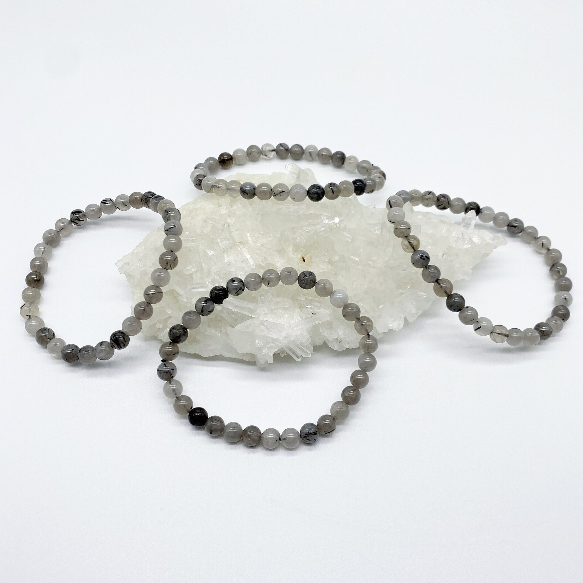 Earth's Treasure — Natural Black Tourmaline Bracelet