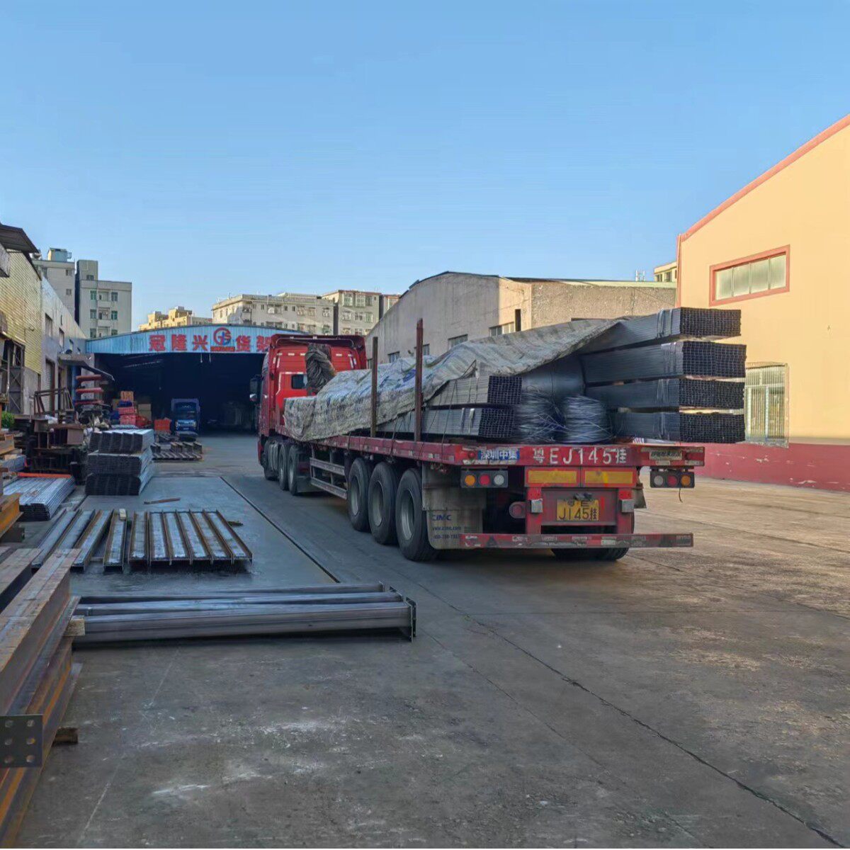 Heavy-duty rack warehouse thickened beam-type rack, Dongguan factory warehouse industrial high-position heavy-duty storage rack