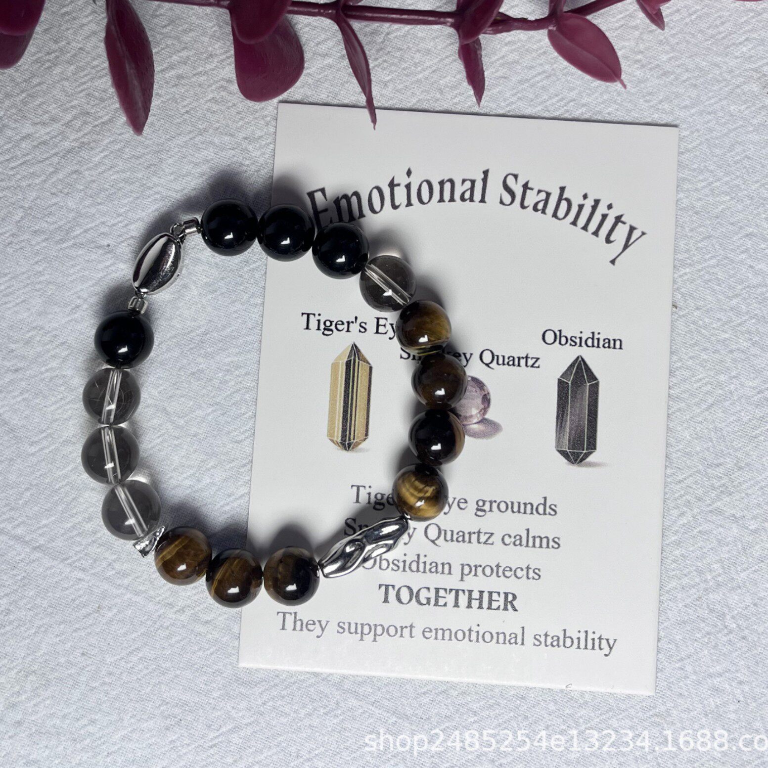 Handcrafted Tiger's Eye Bracelet