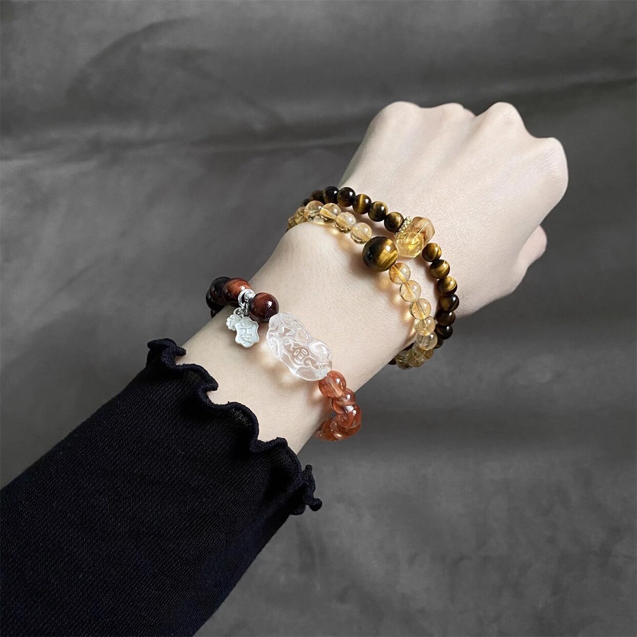 Double-Wrap Citrine Bracelet