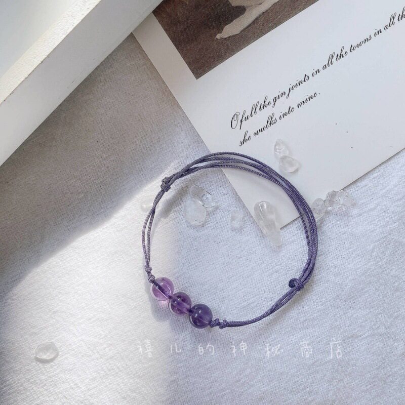 Crown of Calm — Premium Amethyst Bracelet