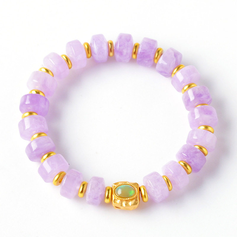 Designer Lavender Amethyst Bracelet