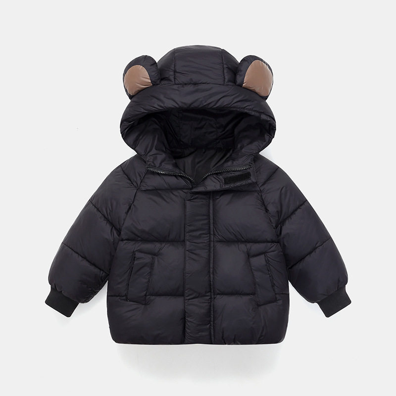 2024新款童装儿童羽绒棉服加厚洋气短款男女宝宝中小童冬季外套