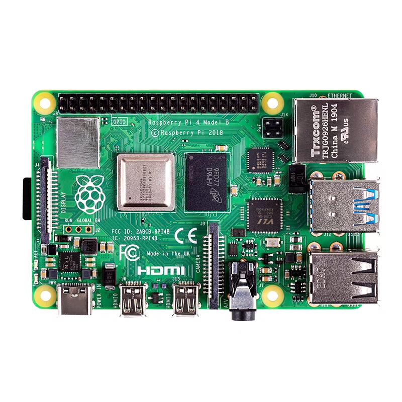 树莓派4PI4B 8g4g开发板Python电脑AI编程RaspberryPi4 Model B-图3