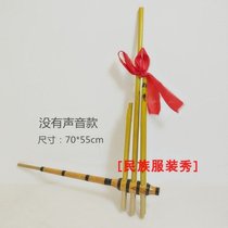 Upscale Guizhou Miao ethnic Lusheng folk handmade bamboo musical instrument stage performance props Lusheng 6 pipe size number reed