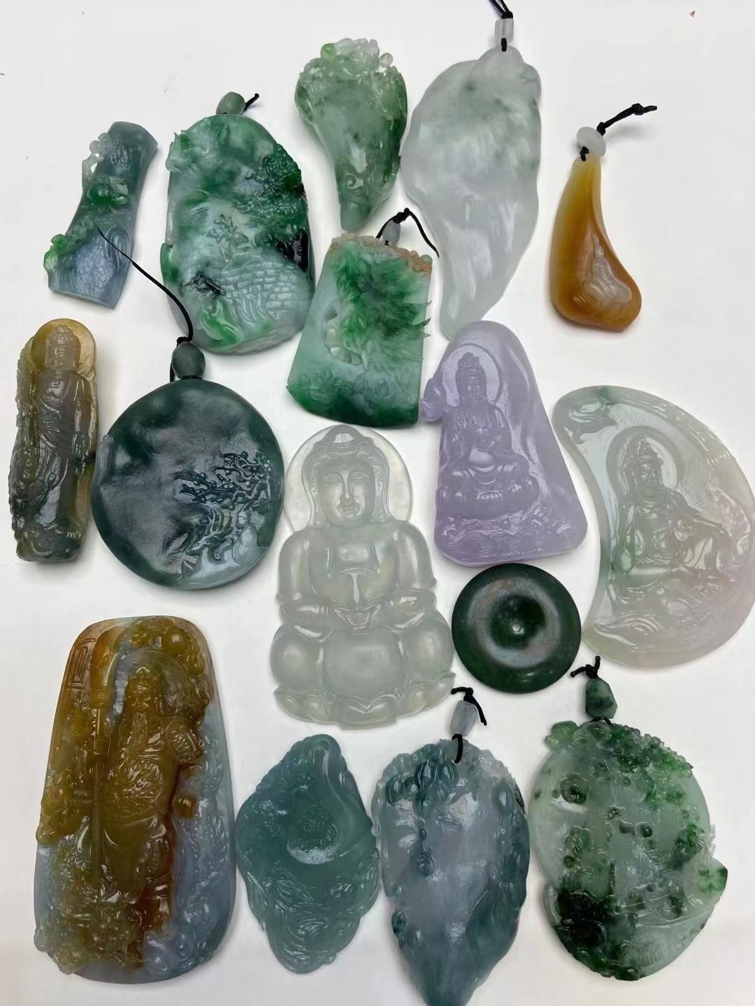 翡翠加工雕刻翡翠玉石玉器手镯玛瑙琥珀蜜蜡原石来料加工抛光定制 - 图2