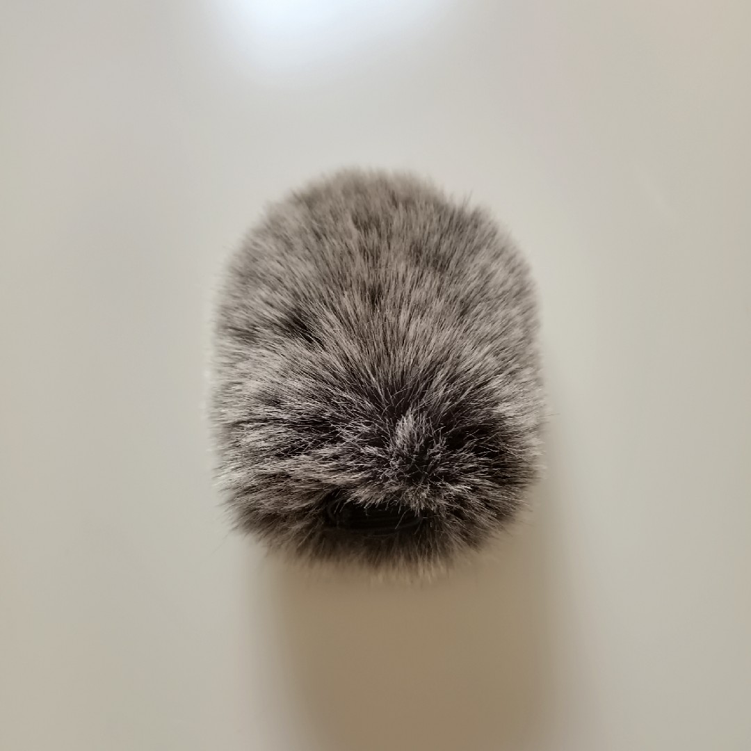 话筒毛衣套SHURE舒尔SM7B防喷毛 套咪罩PGA27 SM27麦克风防风毛罩 - 图2