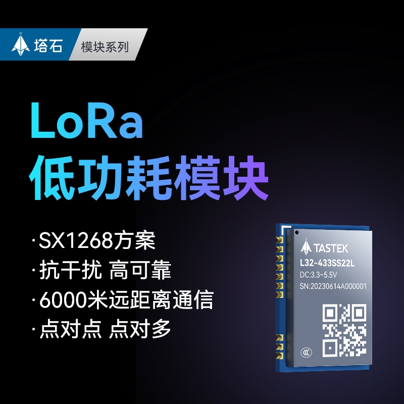 lora4模块33mHZ无线数传sx1268点对点uart串口通信低功耗支持广播 - 图1