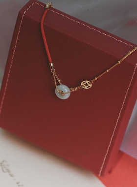 小众平安扣逢考必过复古风手链