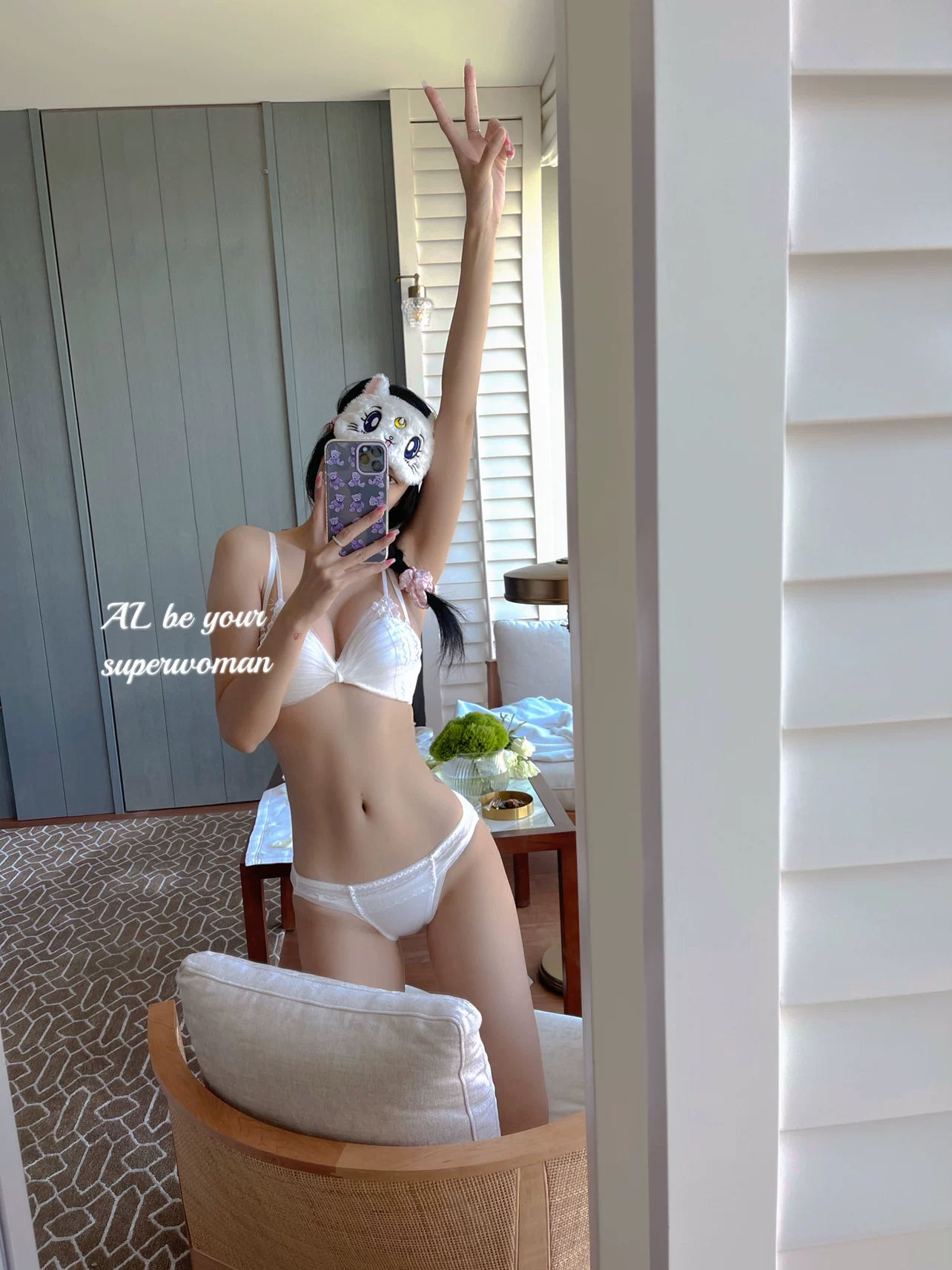 Трусики- Lace underwear, supporting set, sexy bra top, comfortable wireless bra, increased thickness